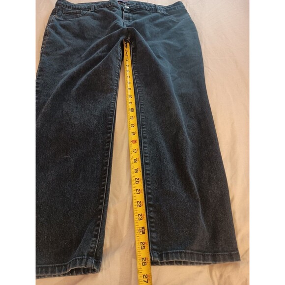 Gloria Vanderbilt Jeans Size 18W Short Sadie Slim Blue - Picture 6 of 7
